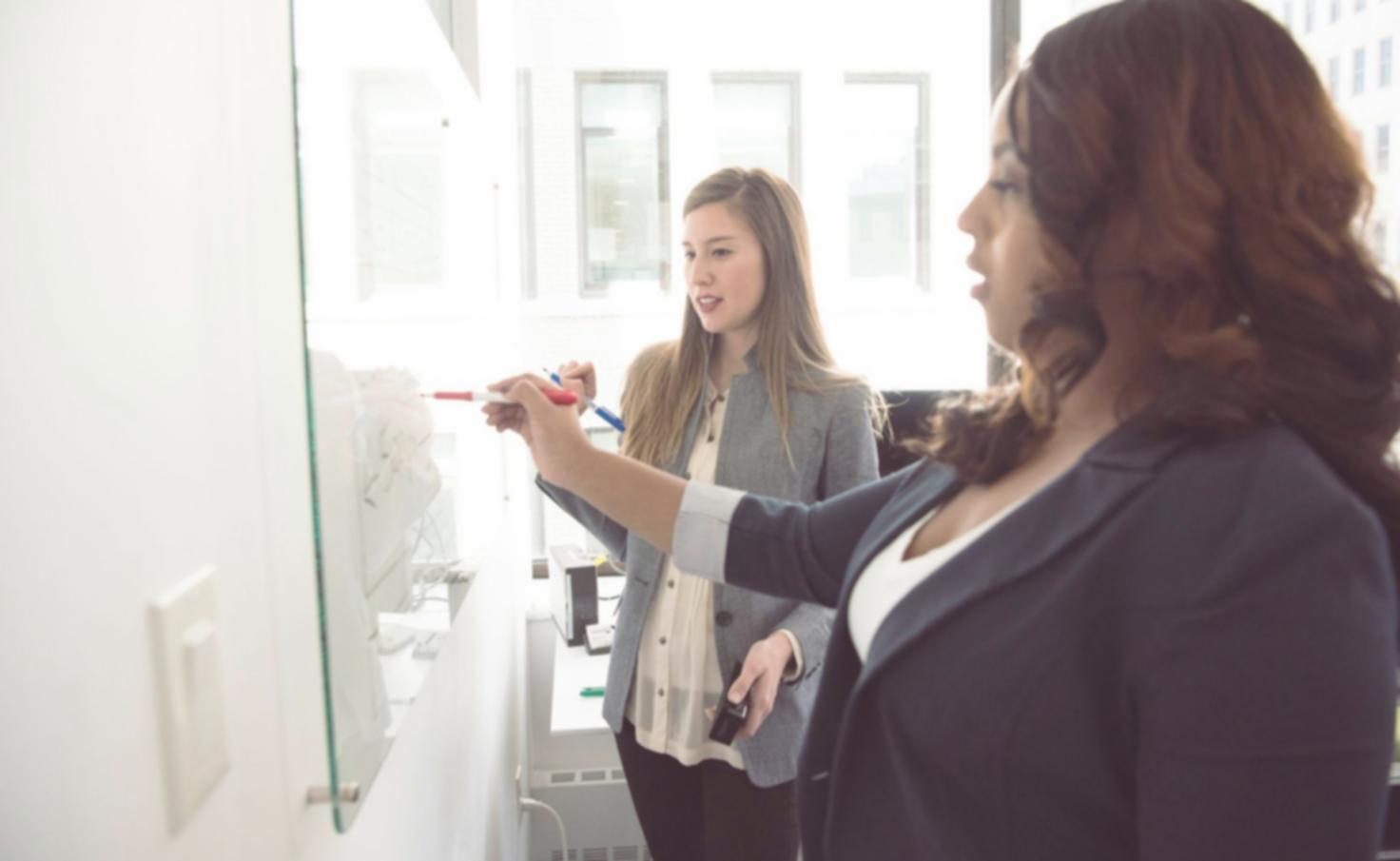 Entrepreneur working on financial planning strategies